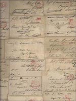 Love Letter Parchment Wallpaper AMW1004316 by Andrew Martin Wallpaper for sale at Wallpapers To Go