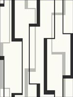 Large Geometric Wallpaper BW23011 by Paper and Ink Wallpaper for sale at Wallpapers To Go