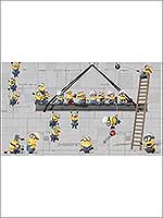 Minions At Work XL 7 Panel Mural JL1329M by York Wallpaper for sale at Wallpapers To Go