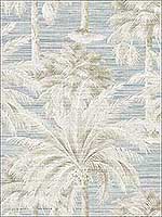 Dream Of Palm Trees Blue Texture Wallpaper PS40002 by Kenneth James Wallpaper for sale at Wallpapers To Go