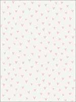 Small Hearts Wallpaper FA41718 by Seabrook Wallpaper for sale at Wallpapers To Go