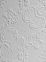 Alfred Paintable Supaglypta Wallpaper 437RD0137 by Brewster Wallpaper for sale at Wallpapers To Go