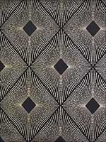 Harlowe Black Gold Wallpaper NW3593 by Antonina Vella Wallpaper for sale at Wallpapers To Go