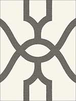 Woven Trellis Repurpose Charcoal Wallpaper ME1550 by York Wallpaper for sale at Wallpapers To Go