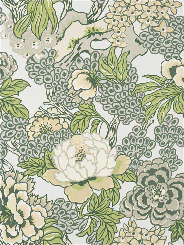 Honshu Robins Egg Wallpaper T75485 by Thibaut Wallpaper for sale at Wallpapers To Go