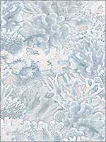 Coral Light Blue Blue Wallpaper FH37502 by Patton Norwall Wallpaper for sale at Wallpapers To Go