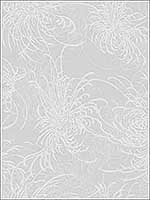 Noell Floral Beige and Off White Wallpaper AW71508 by Collins and Company Wallpaper for sale at Wallpapers To Go