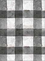 Buffalo Plaid Black Wallpaper RMK11451WP by York Wallpaper for sale at Wallpapers To Go