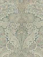 Old Damask Soft Cream Wallpaper RM80004 by Casa Mia Wallpaper for sale at Wallpapers To Go