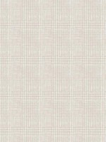 Shirting Plaid Off White Wallpaper HO2169 by Ronald Redding Wallpaper for sale at Wallpapers To Go