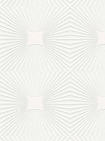 Silvie White Tin Burst Paintable Wallpaper 4000663917 by Brewster Wallpaper for sale at Wallpapers To Go