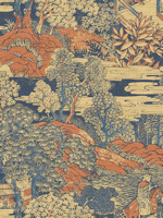 Eastern Garden Wallpaper AF40806 by Pelican Prints Wallpaper for sale at Wallpapers To Go