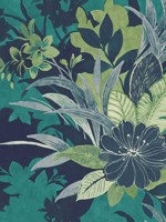 Flowers Wallpaper EH72504 by Pelican Prints Wallpaper for sale at Wallpapers To Go