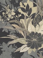 Flowers Wallpaper EH72508 by Pelican Prints Wallpaper for sale at Wallpapers To Go