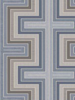 Maze Pewter Wallpaper FJ40508 by Mayflower Wallpaper for sale at Wallpapers To Go