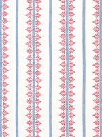 Fern Stripe Red and Blue Fabric AF15105 by Anna French Fabrics for sale at Wallpapers To Go