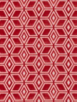 Jardin Maze Velvet Coral Fabric AW72985 by Anna French Fabrics for sale at Wallpapers To Go