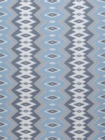 Kantha Navy Fabric AW73029 by Anna French Fabrics for sale at Wallpapers To Go