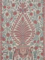 Palampore Red and Blue Fabric AF78726 by Anna French Fabrics for sale at Wallpapers To Go
