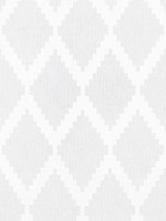 Harlow Sheer Snow White Fabric FWW7129 by Thibaut Fabrics for sale at Wallpapers To Go