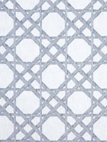 Cyrus Cane Sheer Navy Fabric FWW7134 by Thibaut Fabrics for sale at Wallpapers To Go