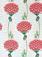 Tiverton Red Fabric F910647 by Thibaut Fabrics for sale at Wallpapers To Go