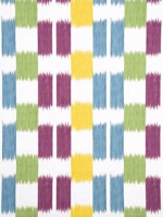 Kasuri Plum and Teal Fabric F920834 by Thibaut Fabrics for sale at Wallpapers To Go