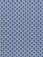 Maisie Royal Blue Fabric W74640 by Thibaut Fabrics for sale at Wallpapers To Go