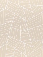 Jordan Sand Fabric W74662 by Thibaut Fabrics for sale at Wallpapers To Go