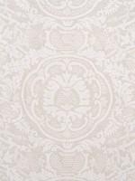 Earl Damask Flax Fabric W710841 by Thibaut Fabrics for sale at Wallpapers To Go