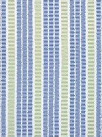 Topsail Stripe Royal and Green Apple Fabric W73516 by Thibaut Fabrics for sale at Wallpapers To Go