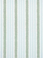 Topsail Stripe Seafoam and Kelly Green Fabric W73517 by Thibaut Fabrics for sale at Wallpapers To Go