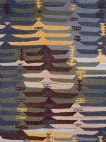 Rio Grande Bluestone and Moss Fabric F913209 by Thibaut Fabrics for sale at Wallpapers To Go