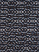Tiburon Brown and Navy Fabric F913236 by Thibaut Fabrics for sale at Wallpapers To Go