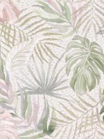 Tropica Sage Wallpaper WLD53131W by OhPopsi Wallpaper for sale at Wallpapers To Go
