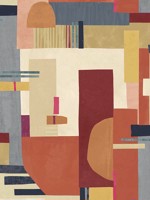 Rhodes Red Blocs Wallpaper CEP50130W by OhPopsi Wallpaper for sale at Wallpapers To Go