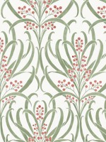 Calluna White Berry Wallpaper AC9141 by Ronald Redding Wallpaper for sale at Wallpapers To Go