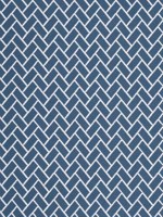 Cobblestone Indigo Fabric W74222 by Thibaut Fabrics for sale at Wallpapers To Go