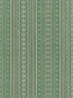Charter Stripe Embroidery Green Fabric WTG-260446 by Thibaut Fabrics for sale at Wallpapers To Go
