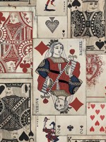 Play Cards Red Black and White Wallpaper WTG-264497 by Mind the Gap Wallpaper for sale at Wallpapers To Go