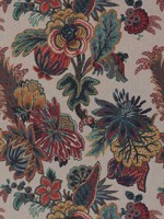 Floral Gala Jewel Fabric WTG-265577 by Thibaut Fabrics for sale at Wallpapers To Go
