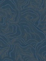 Geodes Navy Wallpaper WTG-266416 by Ronald Redding Wallpaper for sale at Wallpapers To Go