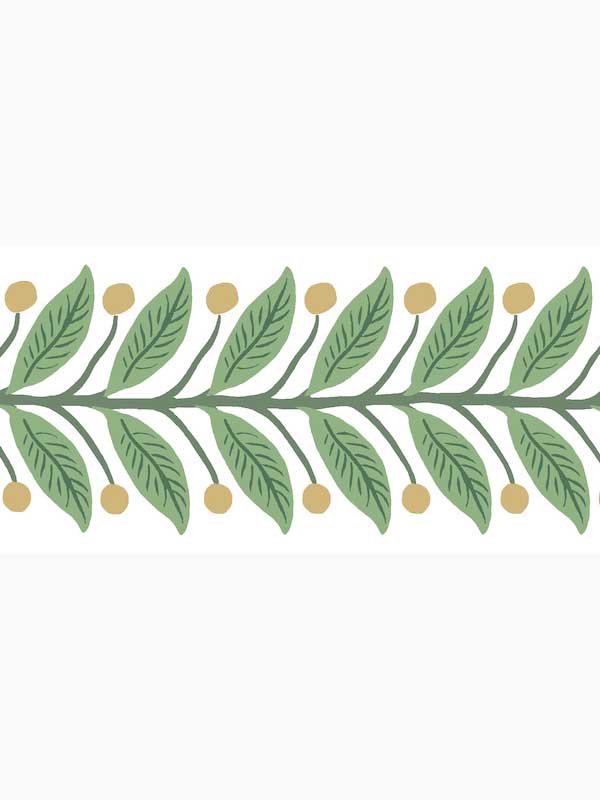 Green Garden Wallpaper Trim WTG-266595 by Rifle Paper Co Wallpaper for sale at Wallpapers To Go