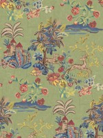 Knights Tale Spring Green Wallpaper WTG-268734 by G P & J Baker Wallpaper for sale at Wallpapers To Go