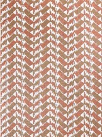 Melrose Check Apricot and Ginger Fabric WTG-271308 by Thibaut Fabrics for sale at Wallpapers To Go