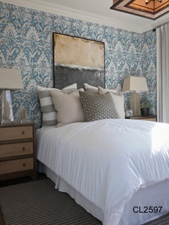 Damask Wallpaper - Woven Cloth Wall Coverings of Timeless Design at Low Prices and Exceptional Service