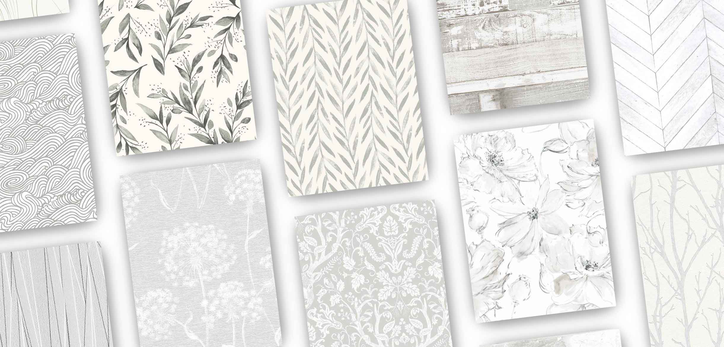 white wallpaper on sale at Wallpapers To Go